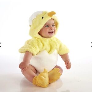Pottery Barn Kids Fluffy Yellow Chick Costume